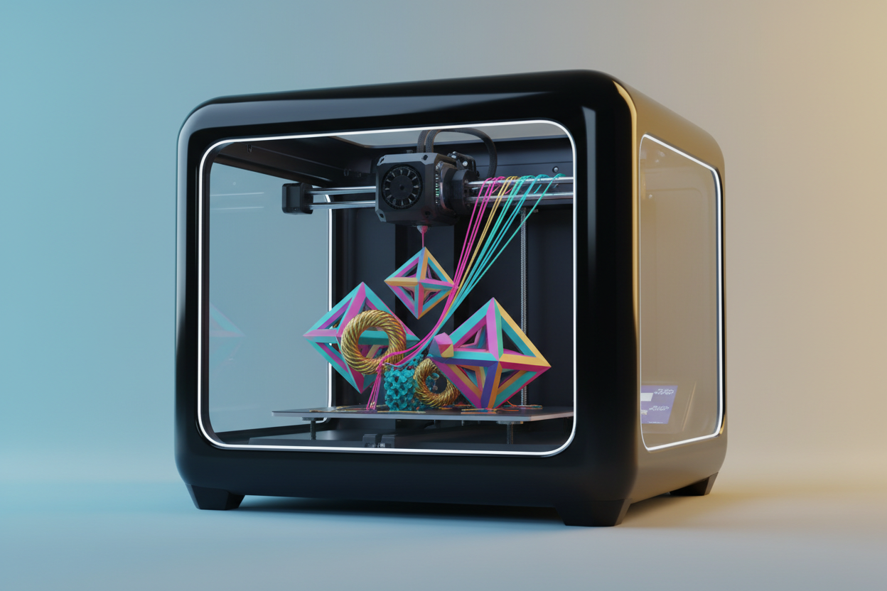 Nowoczesna grafika druk 3D
